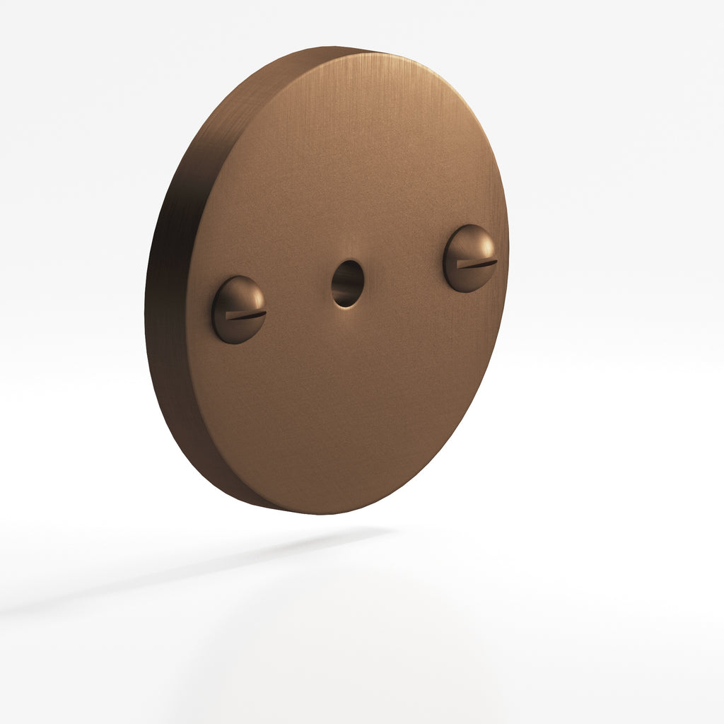 Colonial Bronze Series 592 1.75" Round Backplate With Exposed Finished Screws Matte Oil Rubbed Bronze / 1.75"