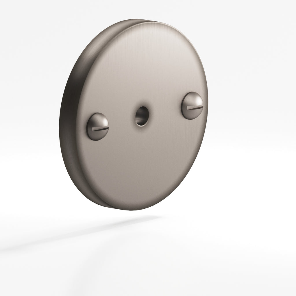 Colonial Bronze Series 592 1.75" Round Backplate With Exposed Finished Screws Pewter / 1.75"