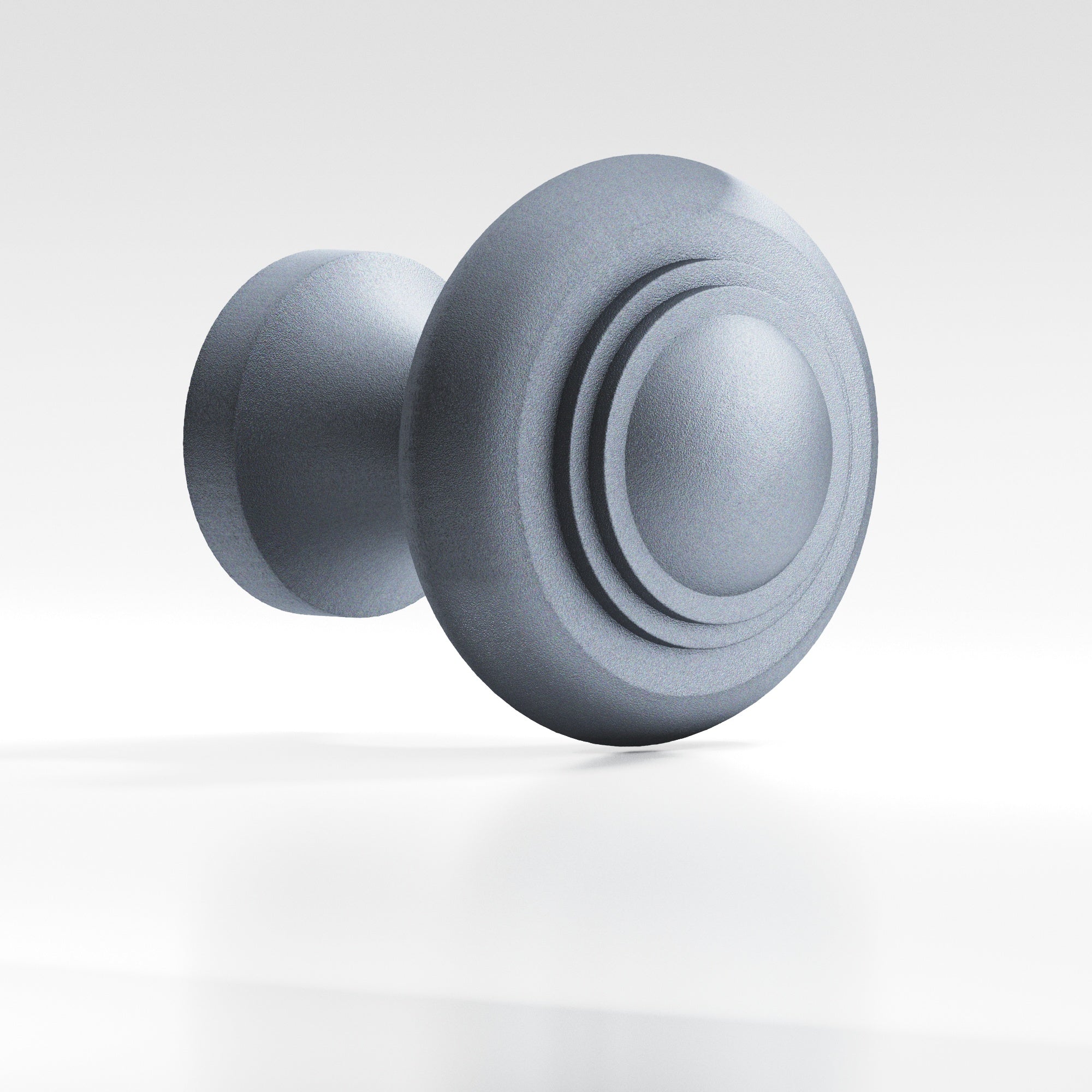 Colonial Bronze Series 674 1.1875" Round Stepped Cabinet Knob Back-To-Back Shower Kit Frost Chrome™ / 1.1875"