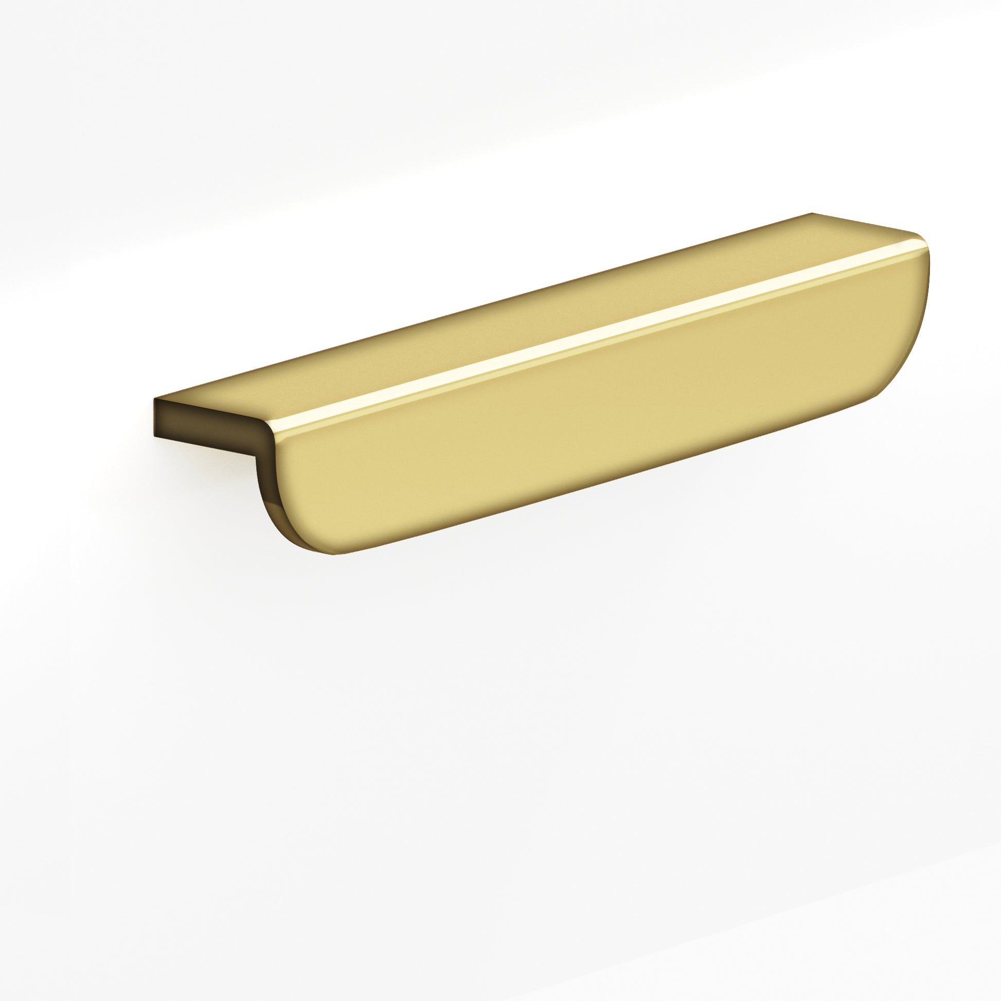 Colonial Bronze Series 720 8" L-Shaped Cabinet Edge Pull With Rounded Ends Antique Bronze / 8"