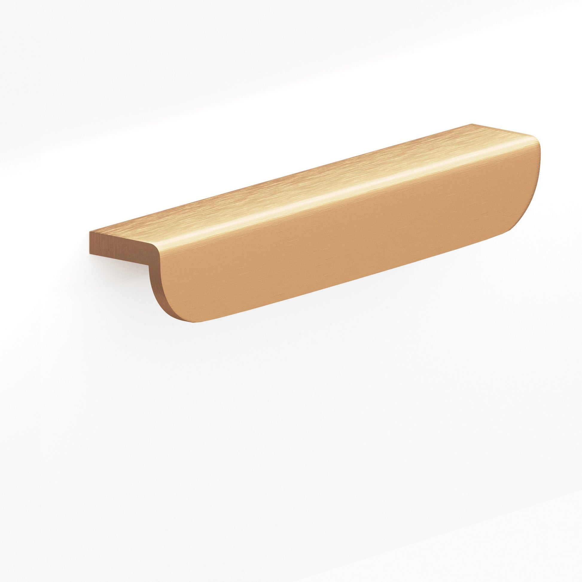 Colonial Bronze Series 720 5" L-Shaped Cabinet Edge Pull With Rounded Ends Matte Satin Bronze / 5"