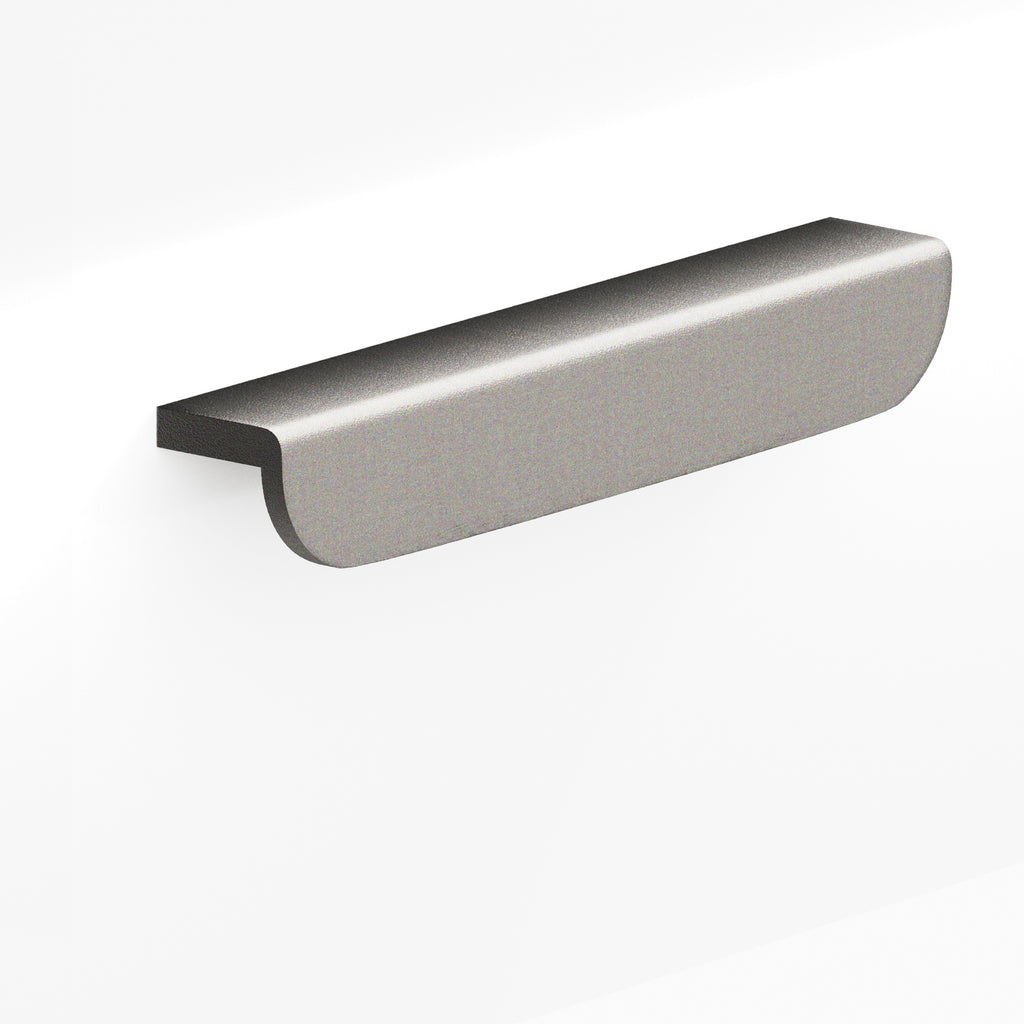 Colonial Bronze Series 720 2.5" L-Shaped Cabinet Edge Pull With Rounded Ends Frost Nickel™ / 2.5"