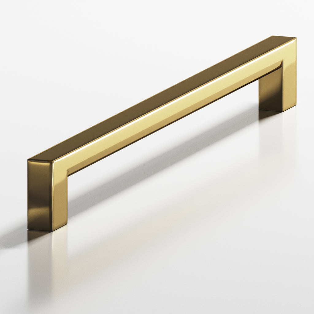 Colonial Bronze Series 745 4" Square Cabinet Pull With Rounded Back Antique Bronze / 4"