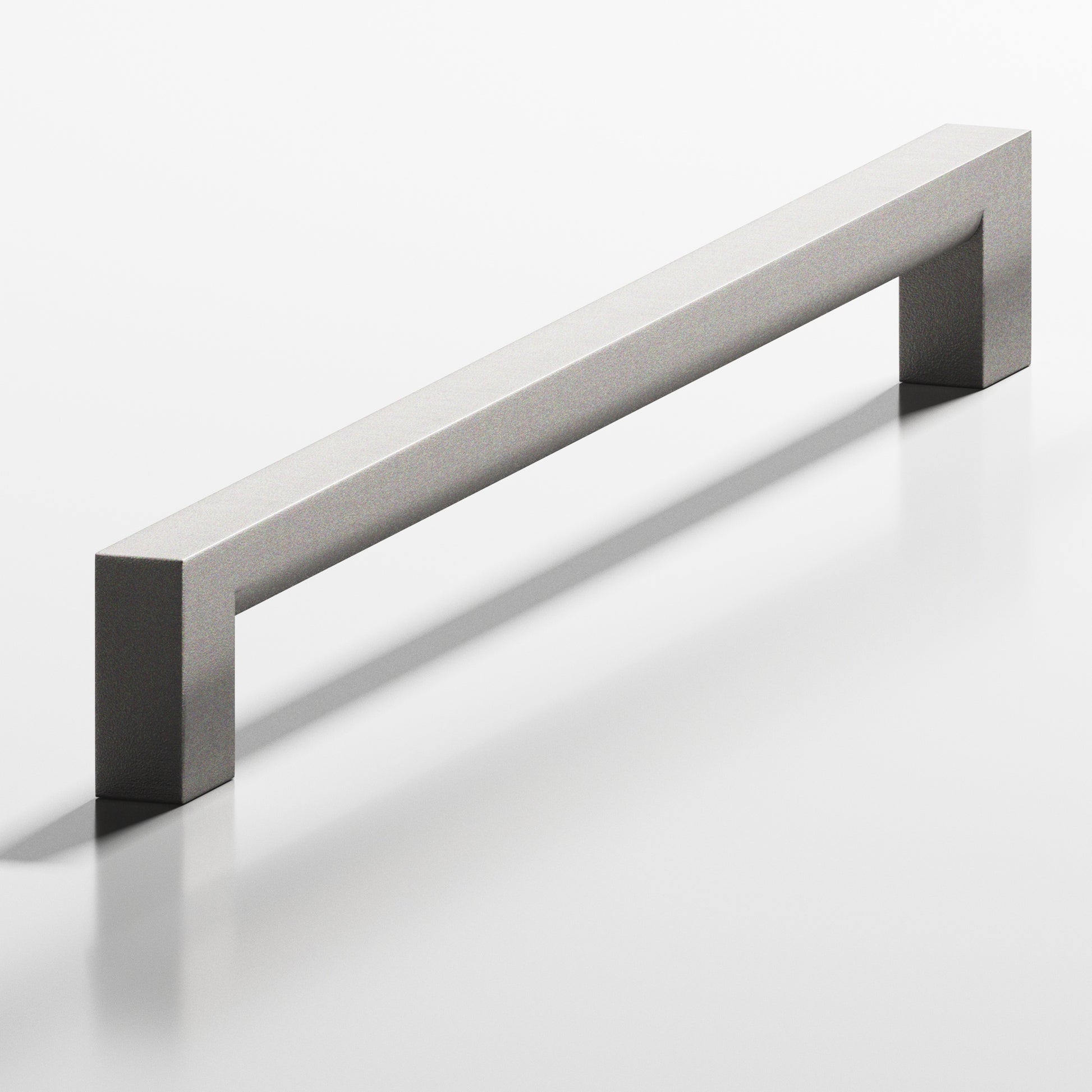 Colonial Bronze Series 844 24" Square Appliance Pull With Rounded Back Frost Nickel™ / 24"