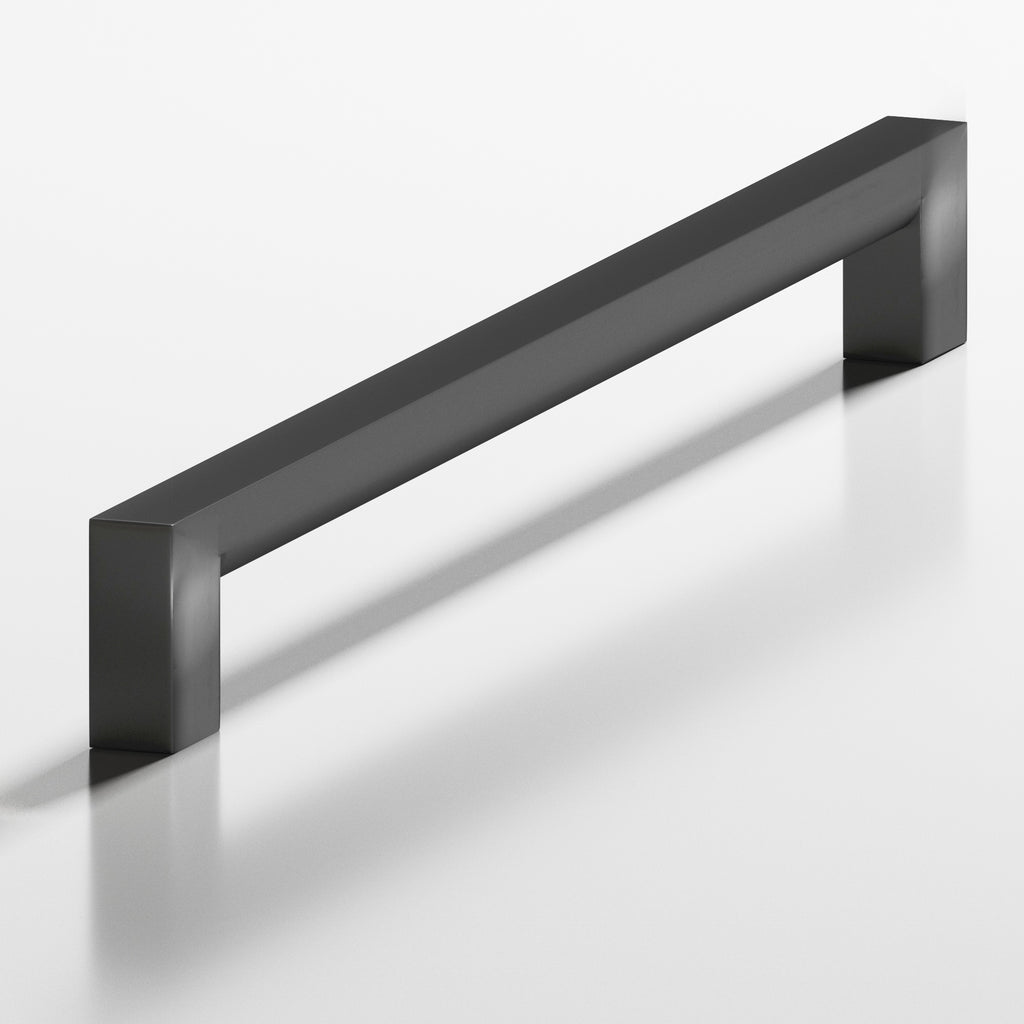 Colonial Bronze Series 844 18" Square Appliance Pull With Rounded Back Matte Graphite / 18"