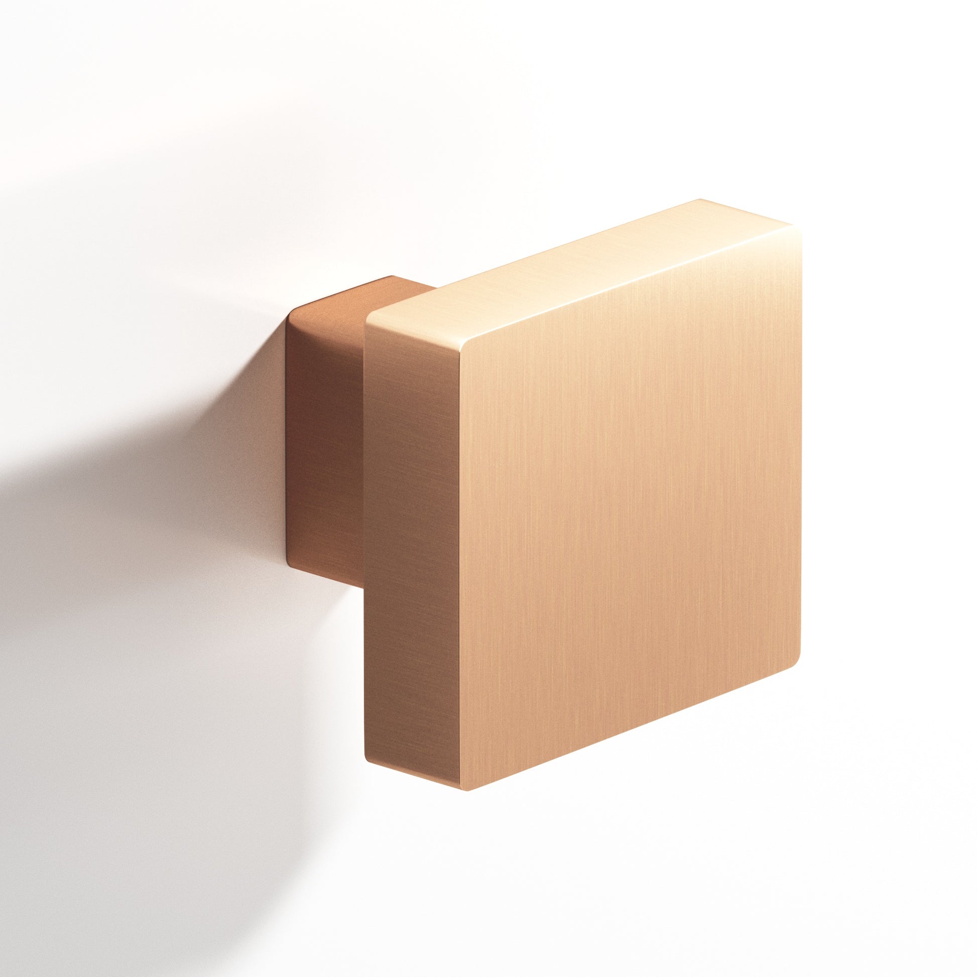 Colonial Bronze Series 749 1.5" Square Cabinet Knob With Rectangular Post Satin Bronze / 1.5"