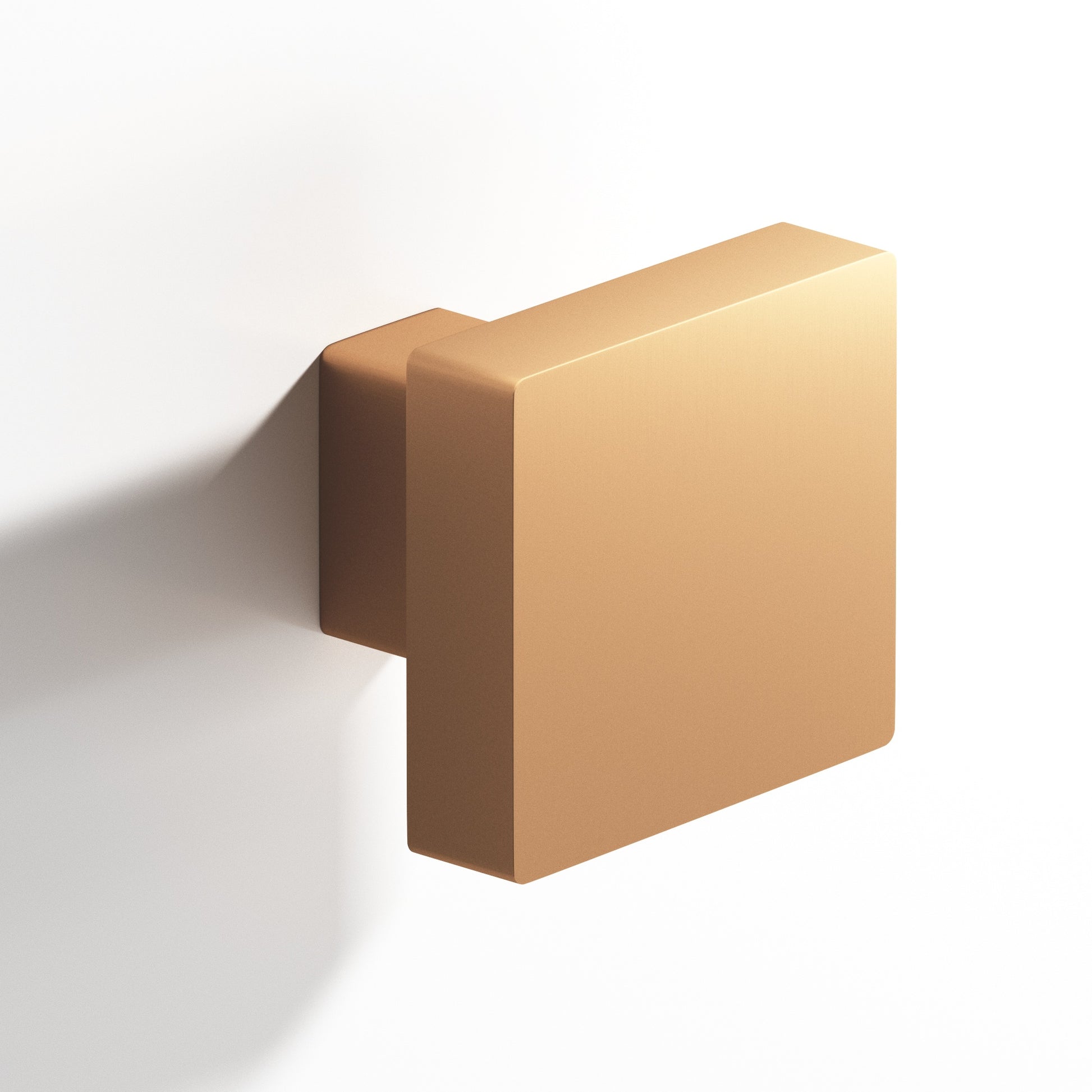 Colonial Bronze Series 749 1.5" Square Cabinet Knob With Rectangular Post Matte Satin Bronze / 1.5"
