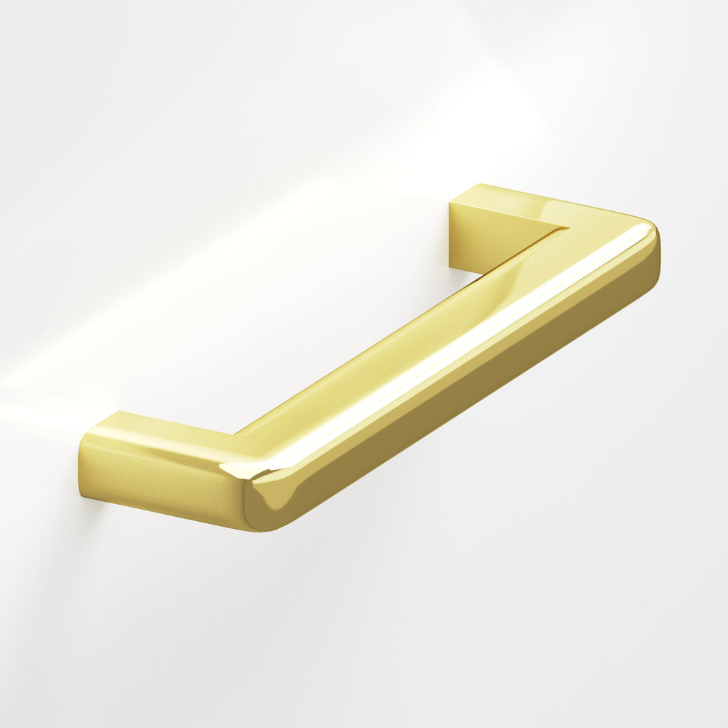 Colonial Bronze Series 785 18" Square Appliance Pull With Rounded Back And Radiused Edges Polished Brass / 18"
