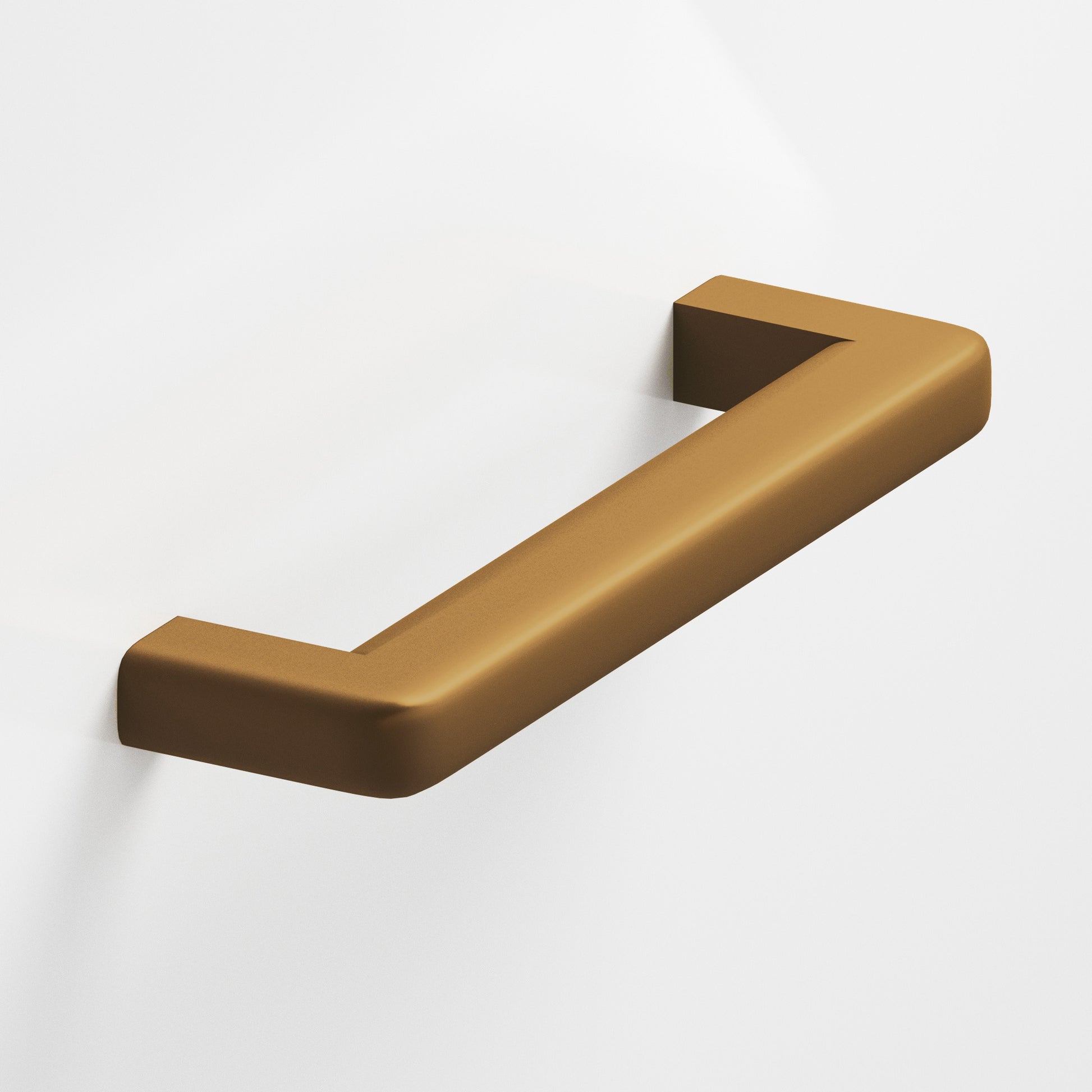 Colonial Bronze Series 785 10" Square Appliance Pull With Rounded Back And Radiused Edges Matte Light Statuary Bronze / 10"