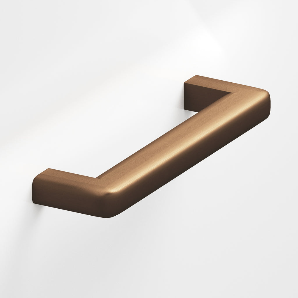 Colonial Bronze Series 780 5" Square Cabinet Pull With Rounded Back And Radiused Edges Matte Oil Rubbed Bronze / 5"