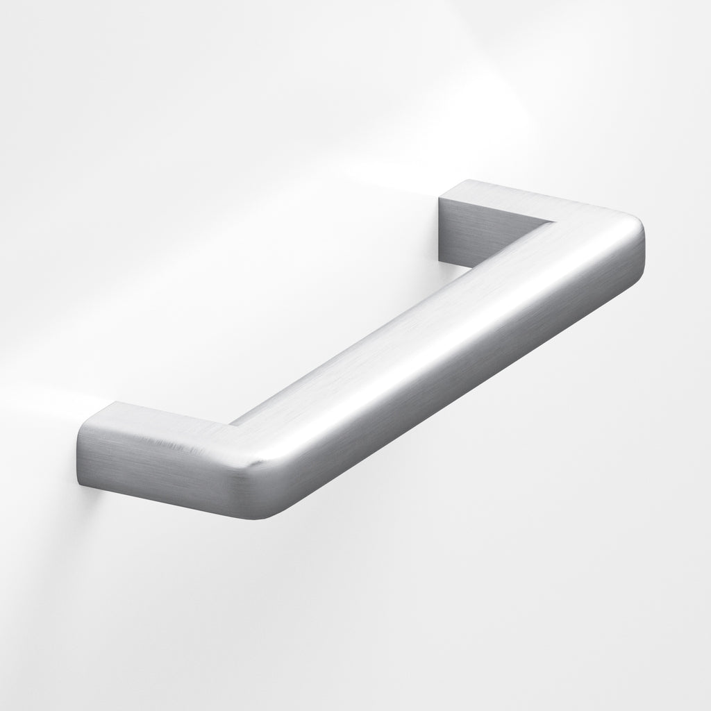 Colonial Bronze Series 785 18" Square Appliance Pull With Rounded Back And Radiused Edges Matte Satin Chrome / 18"