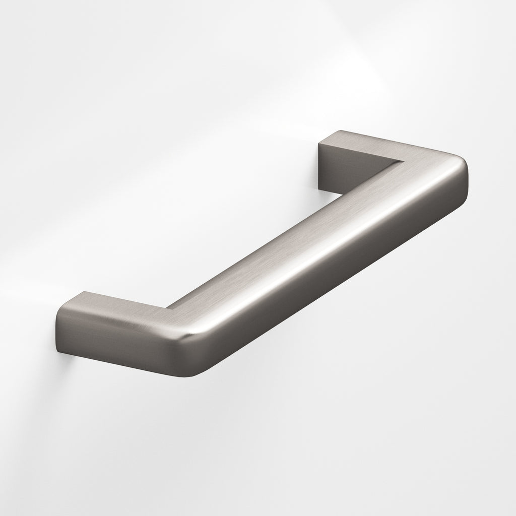 Colonial Bronze Series 780 4" Square Cabinet Pull With Rounded Back And Radiused Edges Pewter / 4"