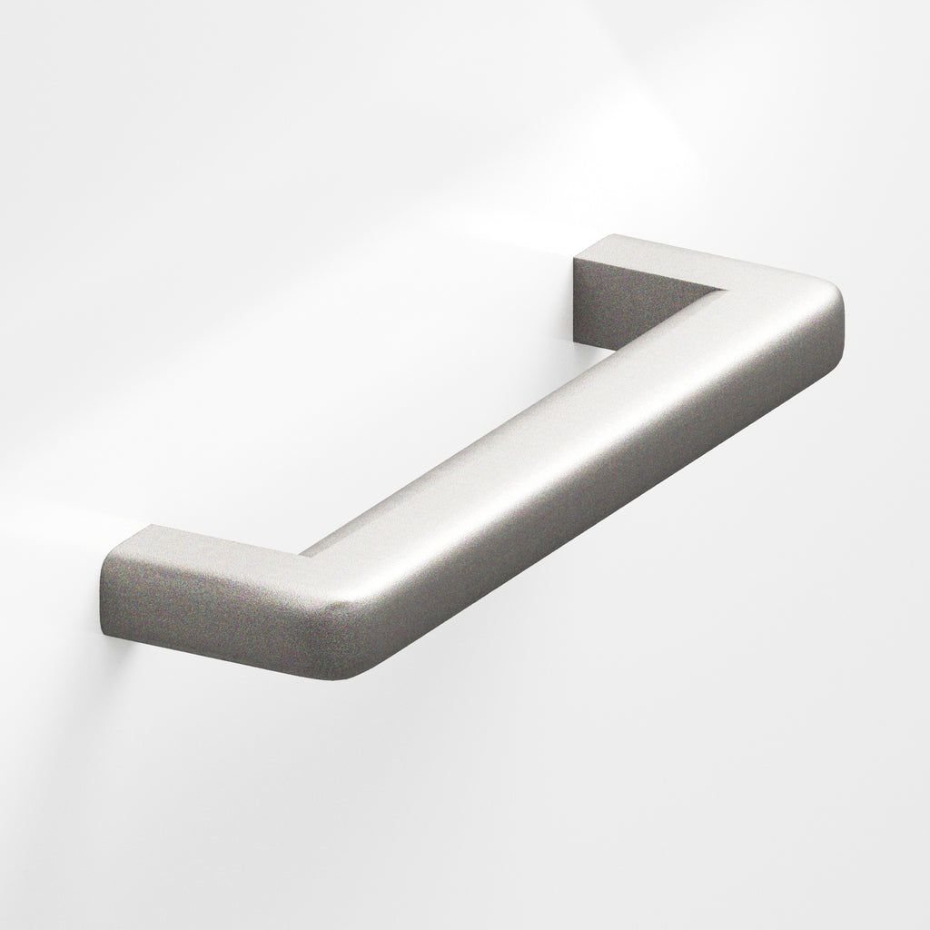 Colonial Bronze Series 785 8" Square Cabinet Pull With Rounded Back And Radiused Edges Frost Nickel™ / 8"