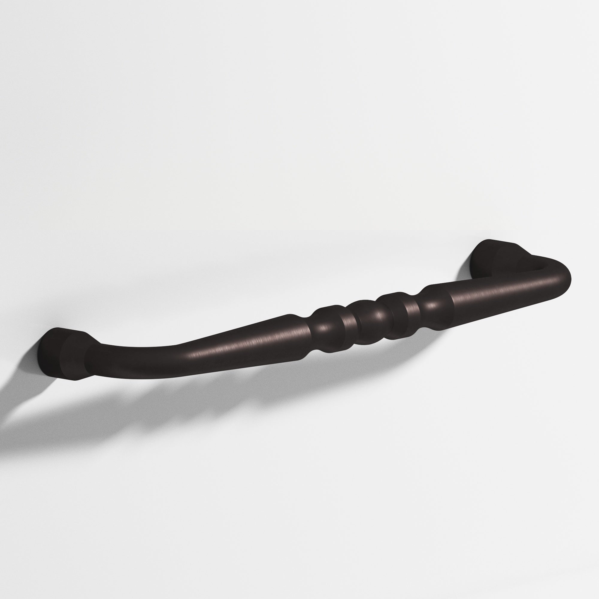 Colonial Bronze Series 815 10" Detailed Wire Appliance Pull With Beads And Bull-Nosed Ends Matte Dark Statuary Bronze / 10"