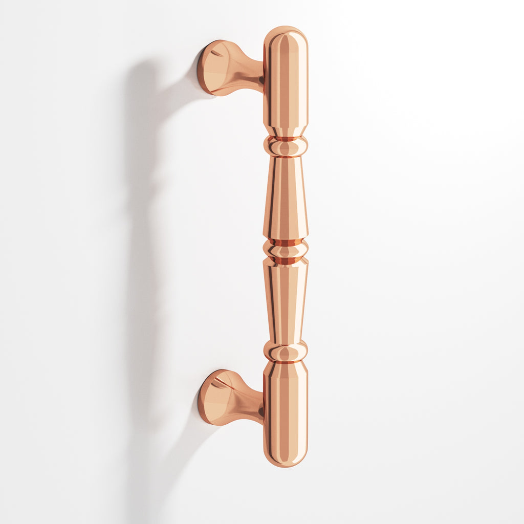 Colonial Bronze Series 851 6" Detailed Wire Cabinet Pull Appliance Pull Polished Copper / 6"