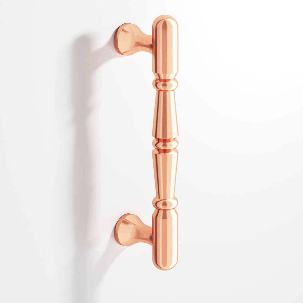 Colonial Bronze Series 851 6" Detailed Wire Cabinet Pull Appliance Pull Satin Copper / 6"