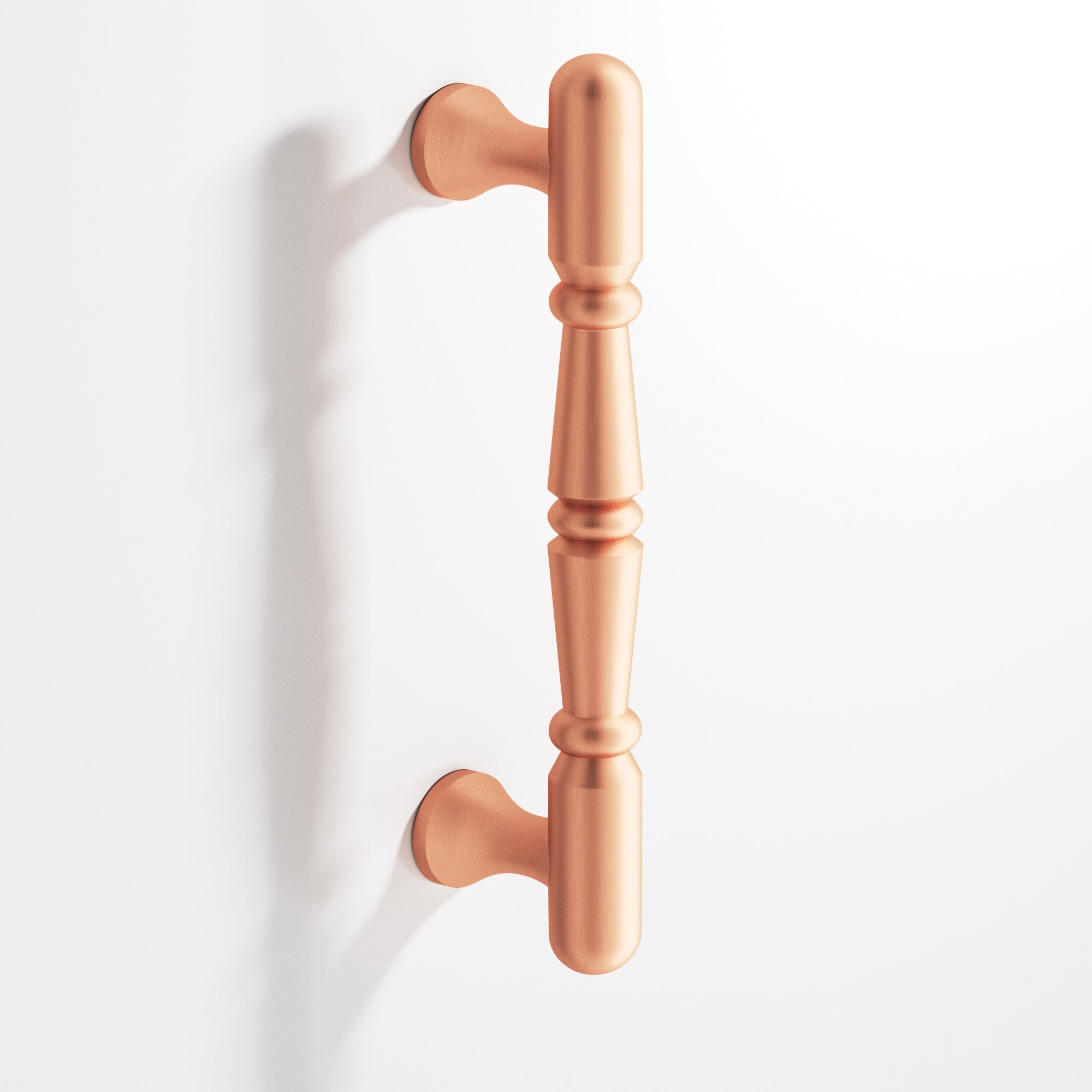 Colonial Bronze Series 851 6" Detailed Wire Cabinet Pull Appliance Pull Matte Satin Copper / 6"