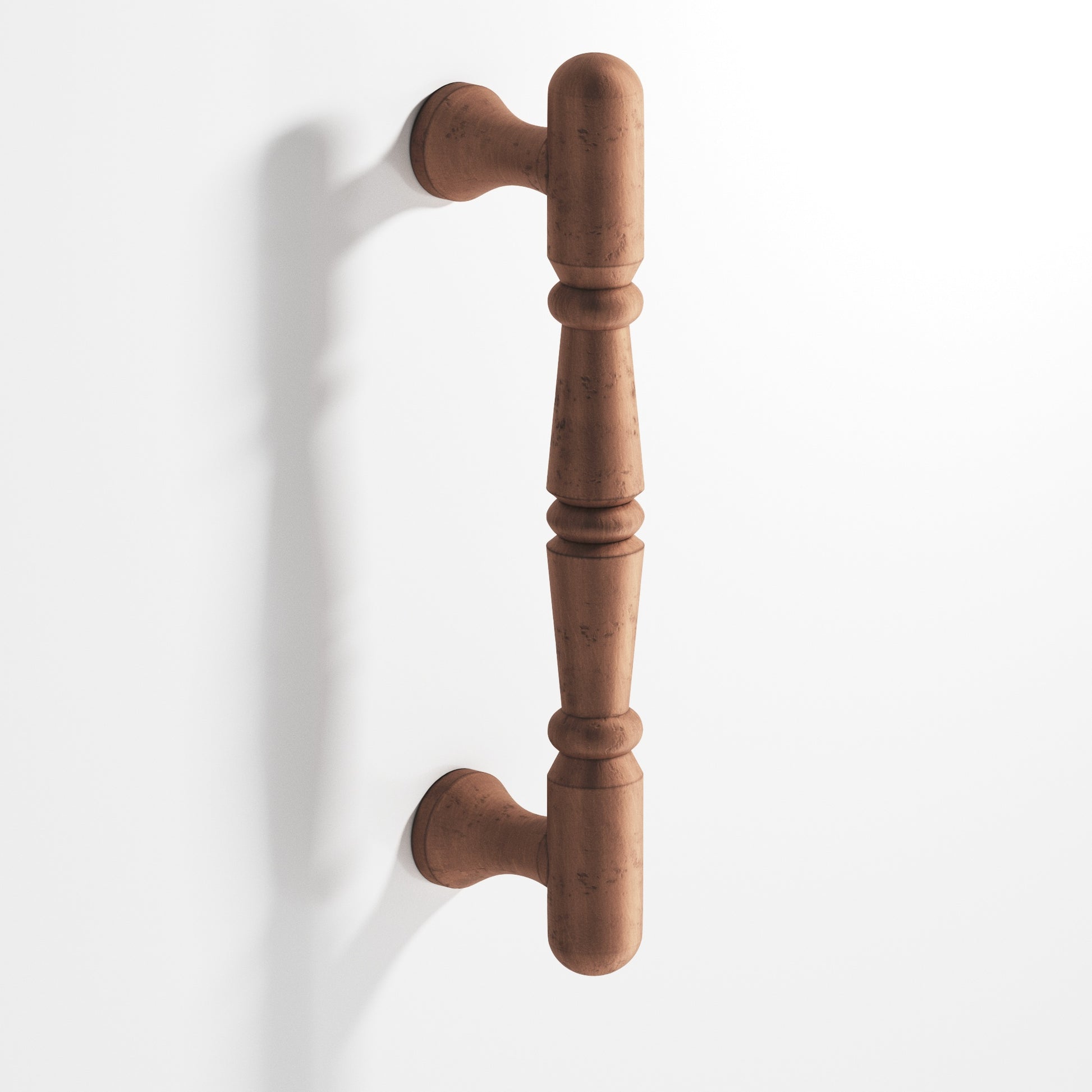 Colonial Bronze Series 851 6" Detailed Wire Cabinet Pull Appliance Pull Distressed Antique Copper / 6"