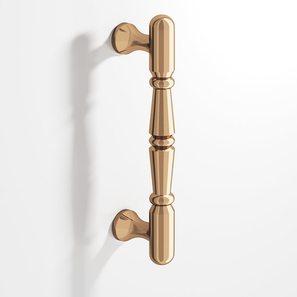 Colonial Bronze Series 851 6" Detailed Wire Cabinet Pull Appliance Pull Polished Bronze / 6"