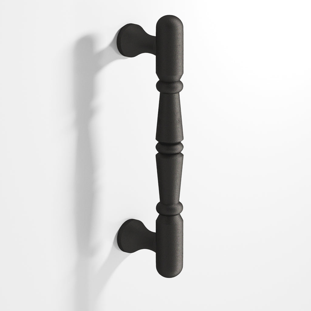 Colonial Bronze Series 851 6" Detailed Wire Cabinet Pull Appliance Pull Frost Black™ / 6"
