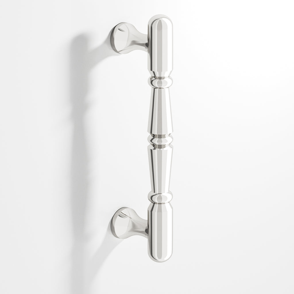 Colonial Bronze Series 851 6" Detailed Wire Cabinet Pull Appliance Pull Polished Nickel / 6"