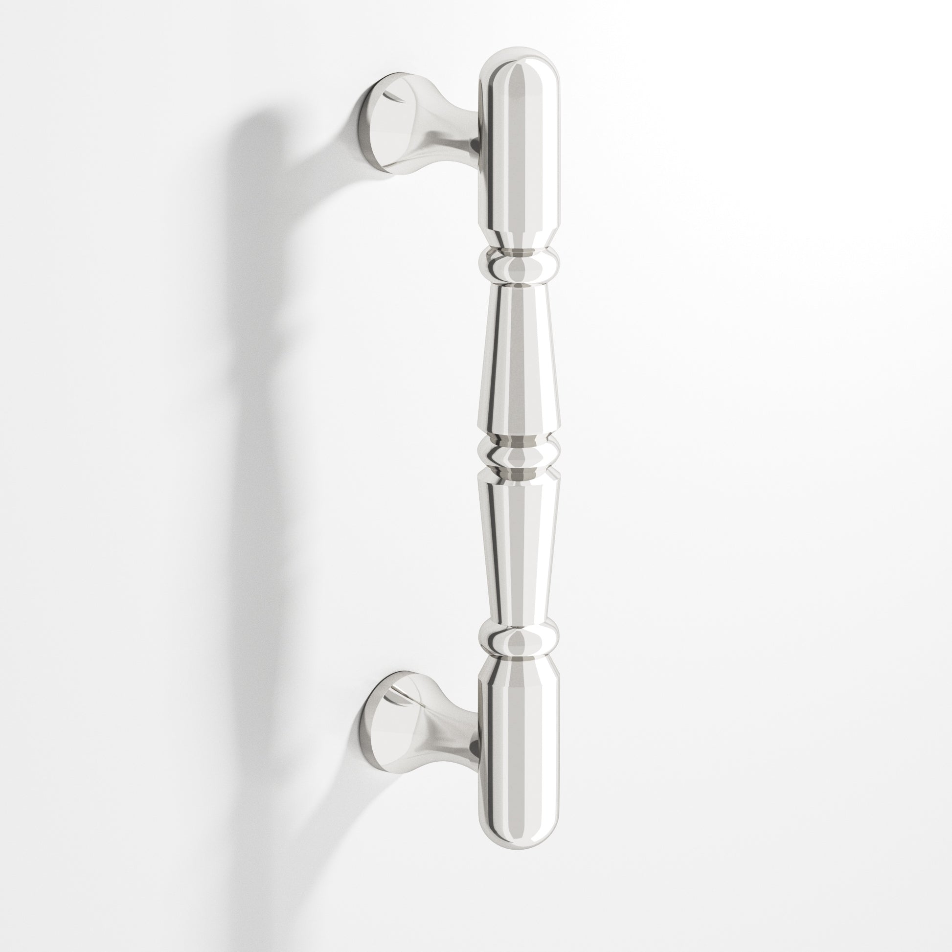 Colonial Bronze Series 851 8" Detailed Wire Cabinet Pull Polished Nickel / 8"