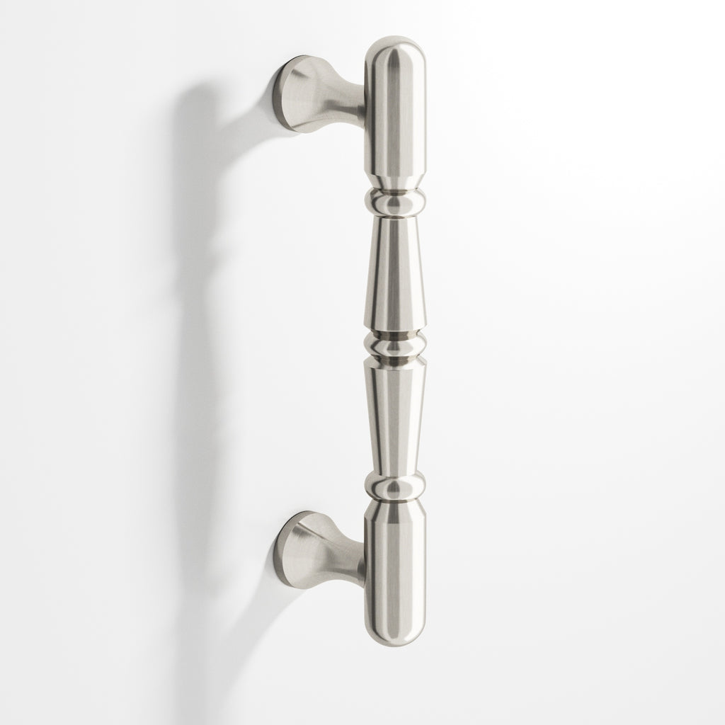 Colonial Bronze Series 851 6" Detailed Wire Cabinet Pull Appliance Pull Satin Nickel / 6"