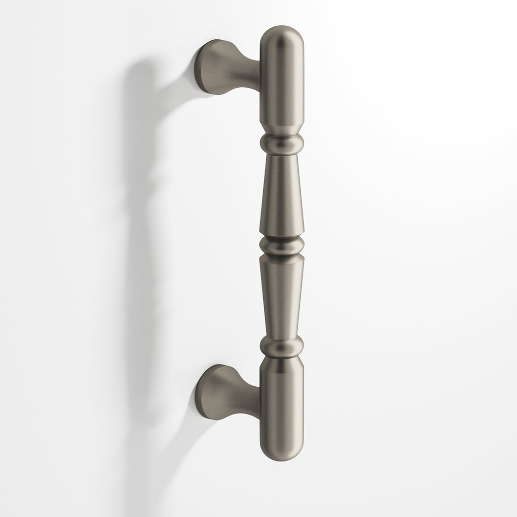 Colonial Bronze Series 851 6" Detailed Wire Cabinet Pull Appliance Pull Matte Pewter / 6"