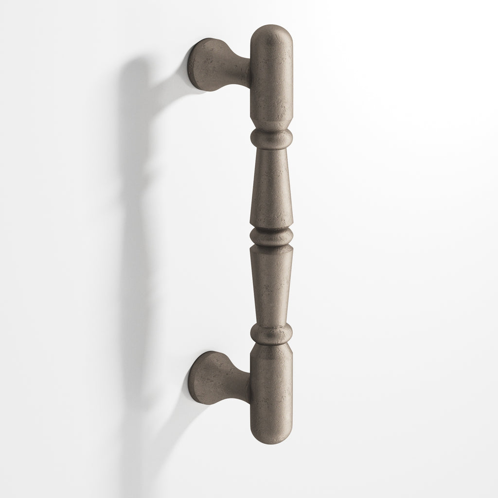 Colonial Bronze Series 851 6" Detailed Wire Cabinet Pull Appliance Pull Distressed Pewter / 6"