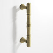 Colonial Bronze Series 851 8" Detailed Wire Cabinet Pull Distressed Antique Brass / 8"