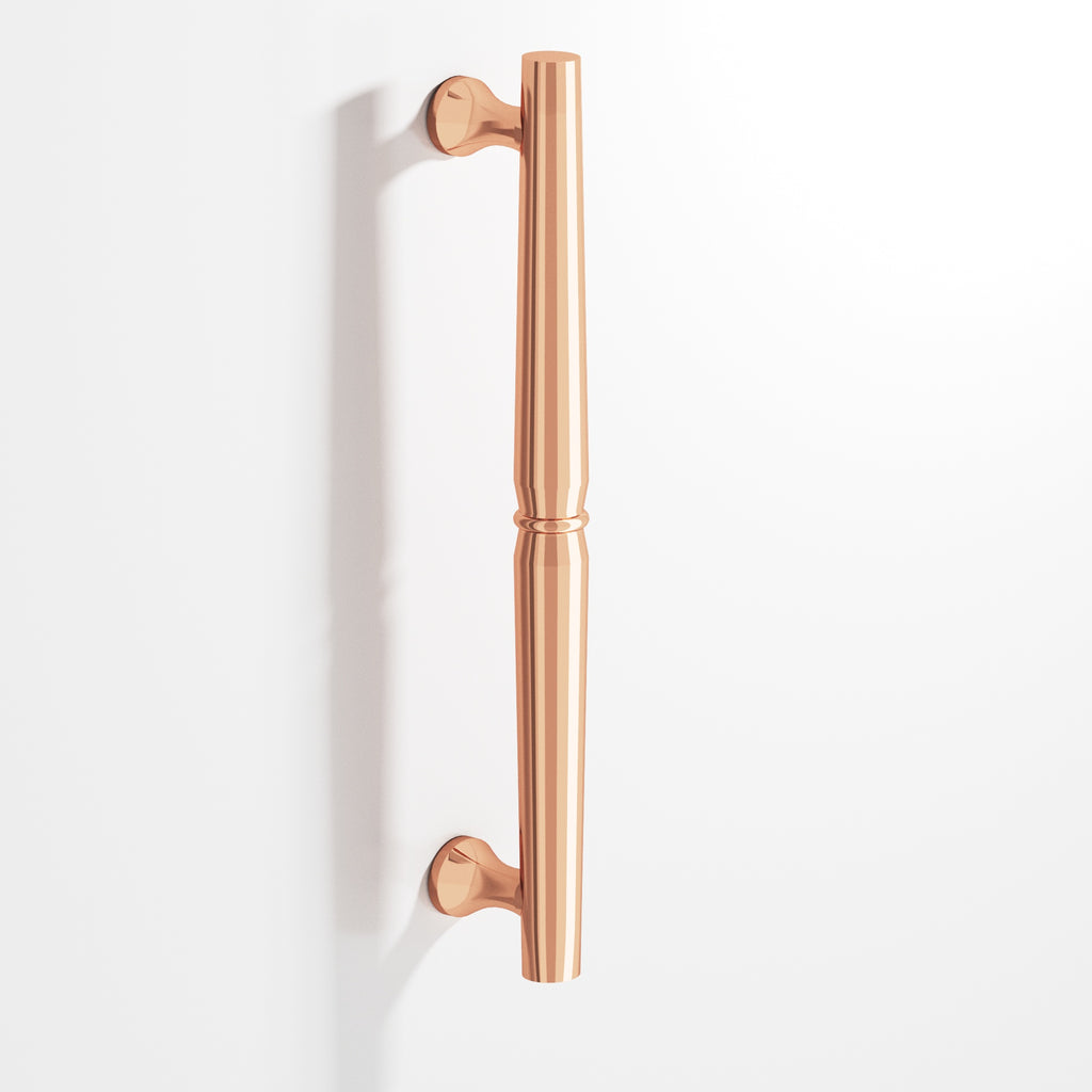 Colonial Bronze Series 852 10" Detailed Wire Appliance Pull With Bead Polished Copper / 10"
