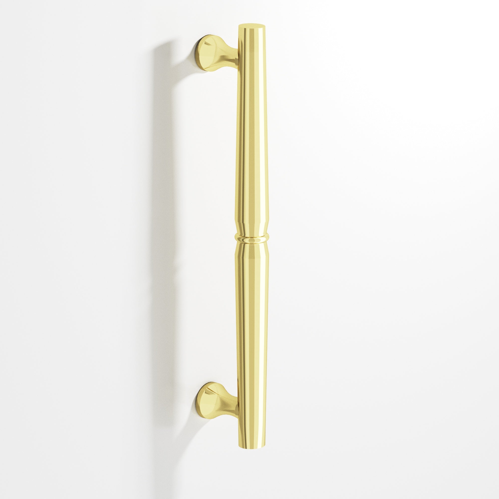 Colonial Bronze Series 852 10" Detailed Wire Appliance Pull With Bead Polished Brass / 10"