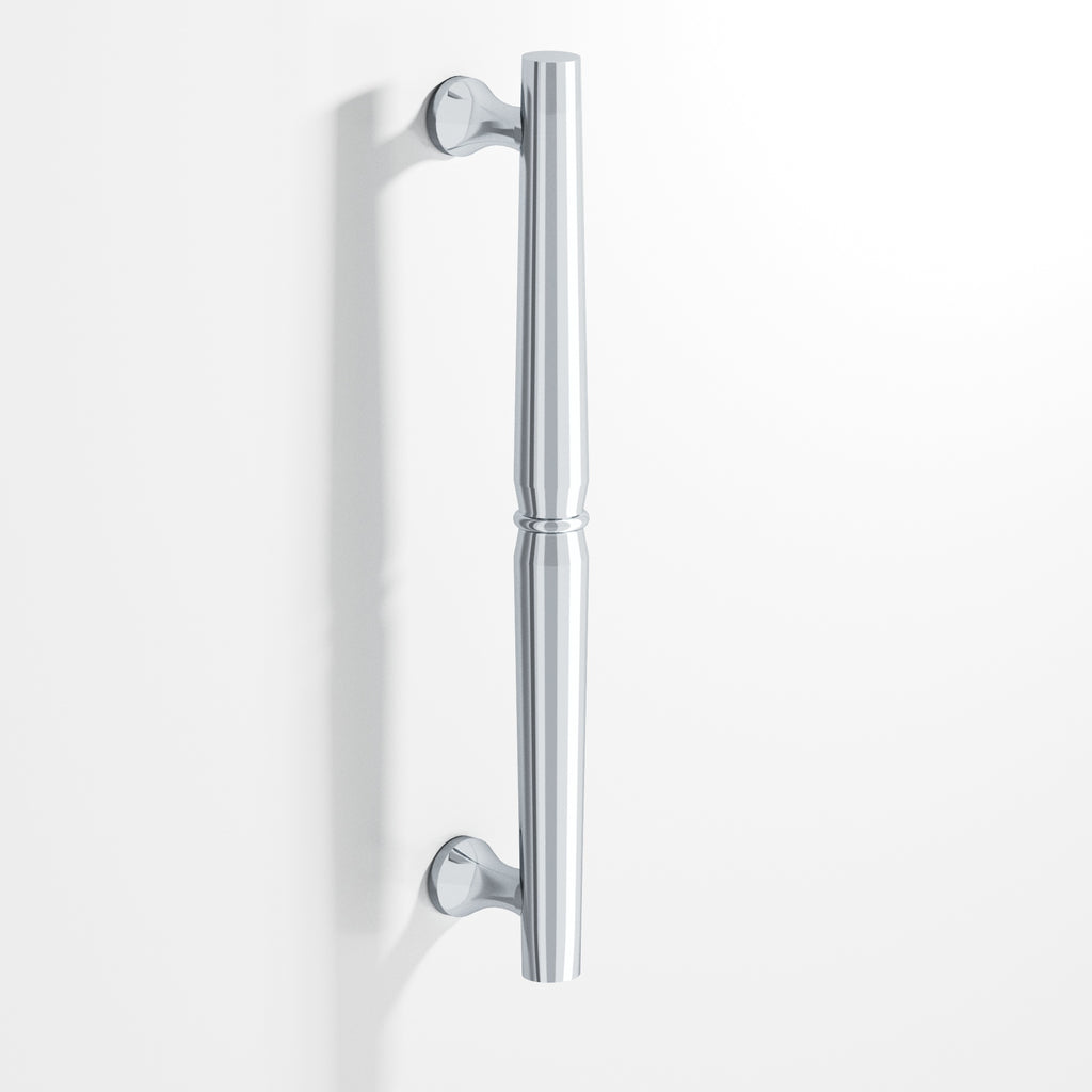 Colonial Bronze Series 852 10" Detailed Wire Appliance Pull With Bead Polished Chrome / 10"