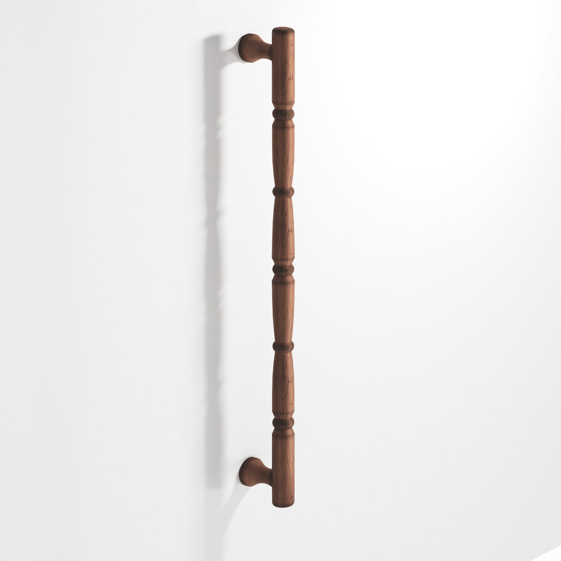 Colonial Bronze Series 855 16" Detailed Wire Appliance Pull With Beads And Radiused Ends Distressed Antique Copper / 16"