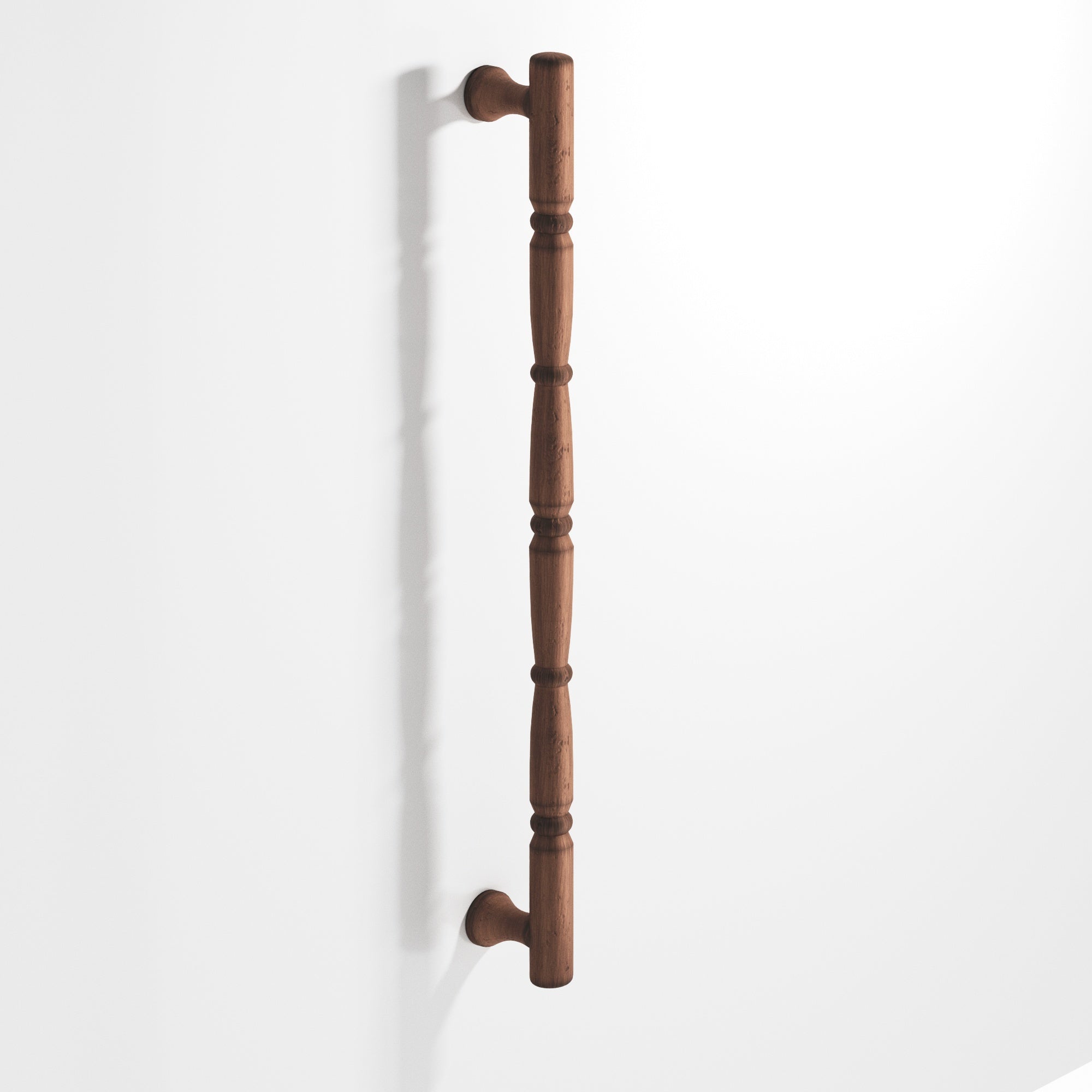 Colonial Bronze Series 855 16" Detailed Wire Appliance Pull With Beads And Radiused Ends Distressed Antique Copper / 16"