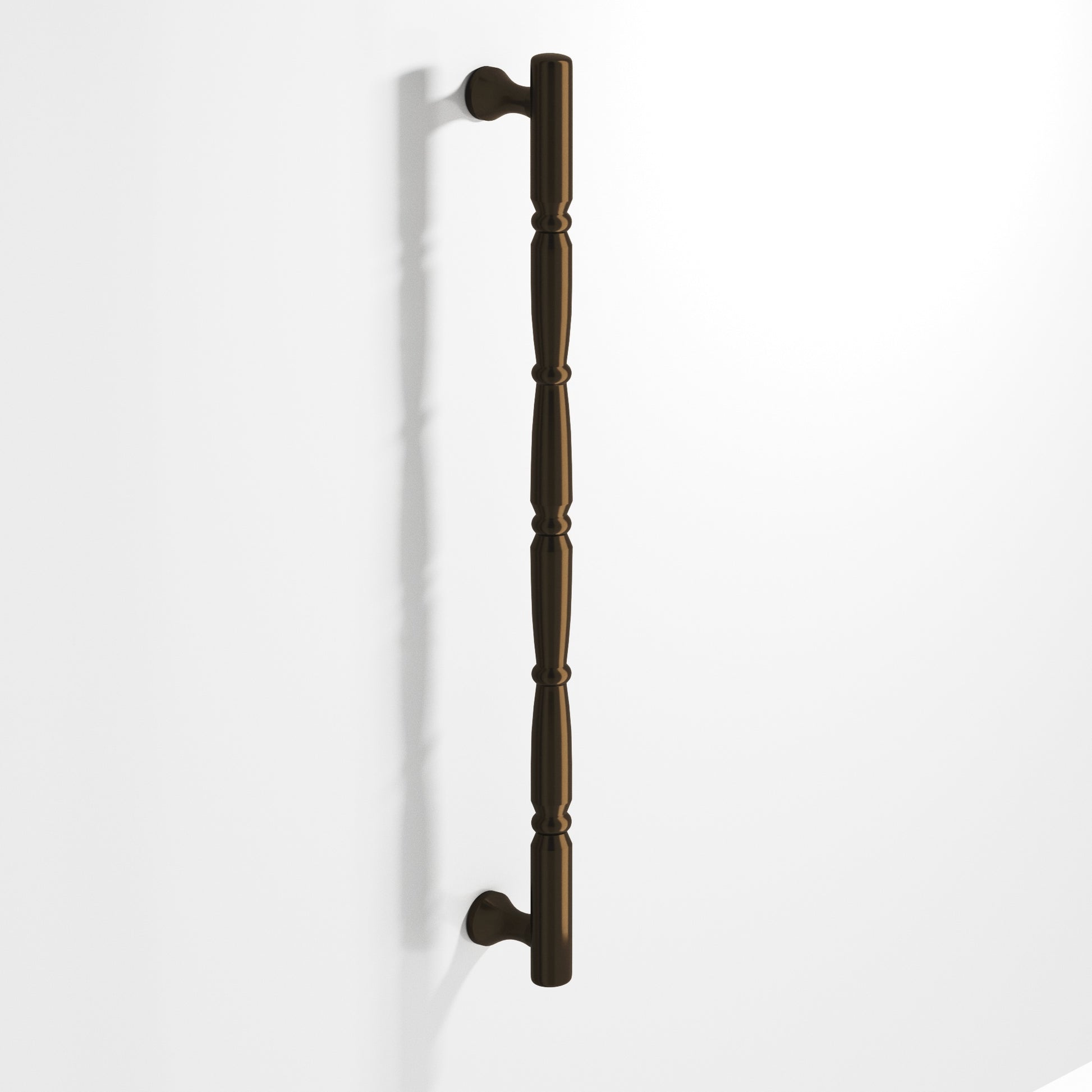 Colonial Bronze Series 855 16" Detailed Wire Appliance Pull With Beads And Radiused Ends Oil Rubbed Bronze / 16"