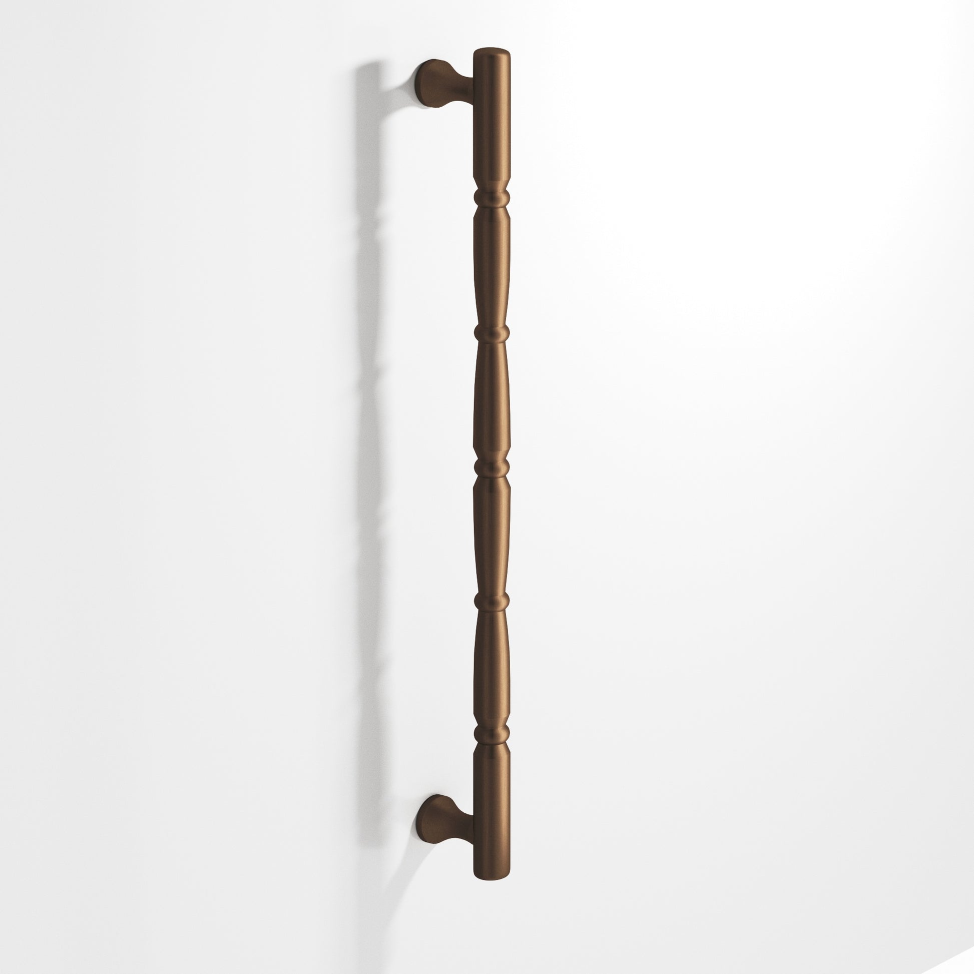 Colonial Bronze Series 855 16" Detailed Wire Appliance Pull With Beads And Radiused Ends Matte Oil Rubbed Bronze / 16"