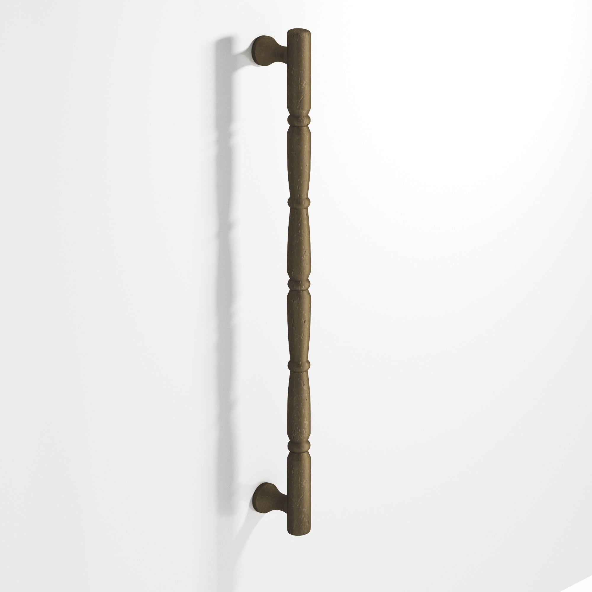 Colonial Bronze Series 855 16" Detailed Wire Appliance Pull With Beads And Radiused Ends Distressed Oil Rubbed Bronze / 16"