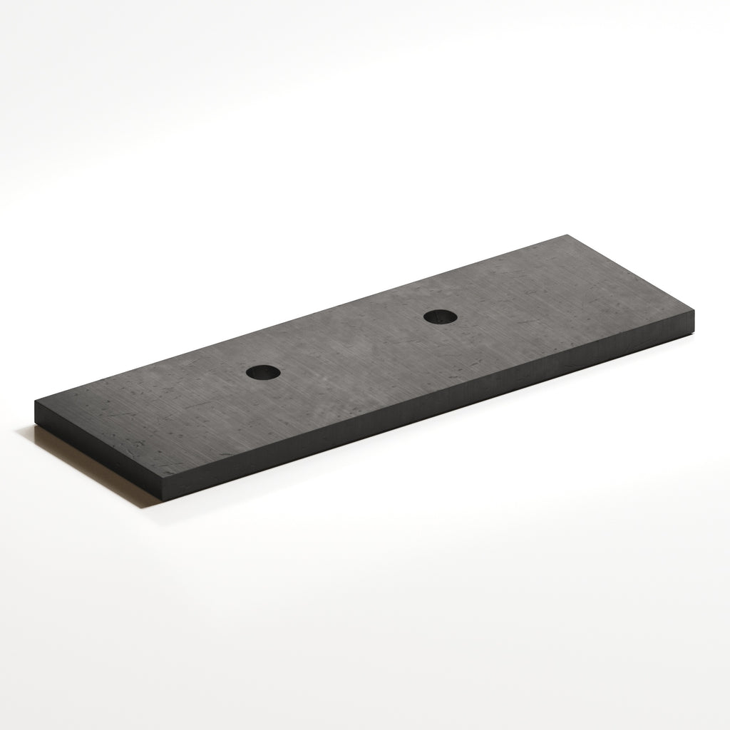 Colonial Bronze Series 9420 3.5" Rectangular Offset Backplate For Use With 420 457 And 458 Series Distressed Satin Black / 3.5"