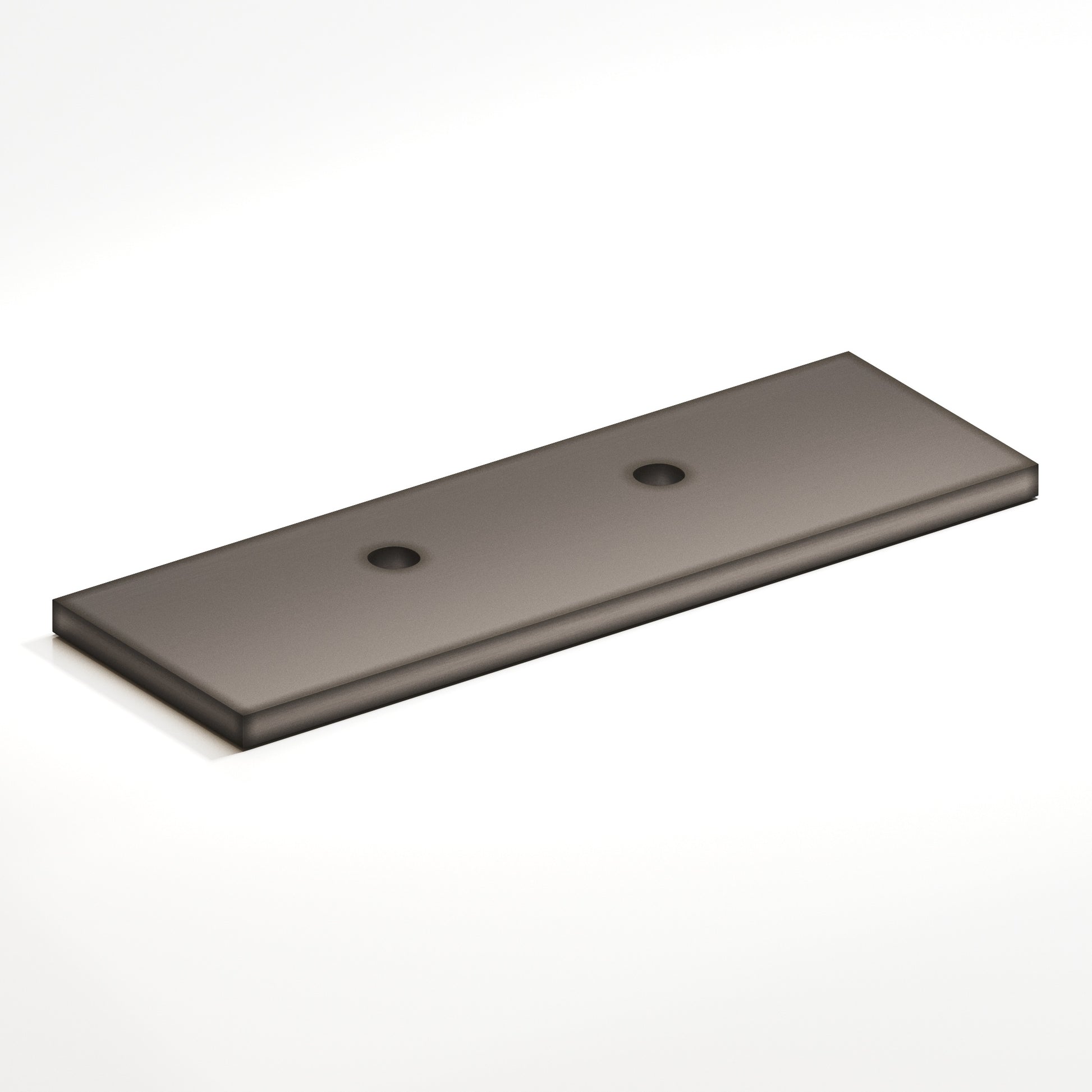 Colonial Bronze Series 9420 3.5" Rectangular Offset Backplate For Use With 420 457 And 458 Series Pewter / 3.5"