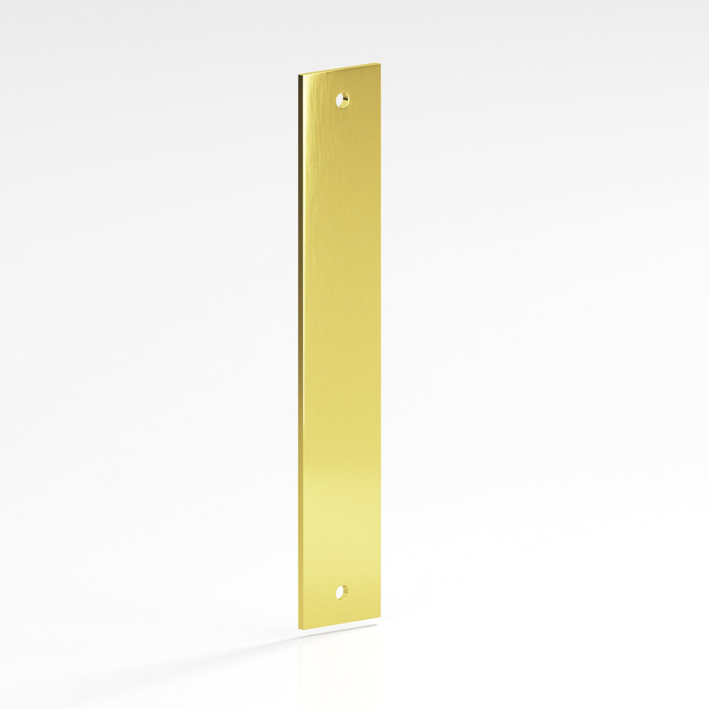 Colonial Bronze Series 9946 2.5" Rectangular Backplate French Gold / 2.5"