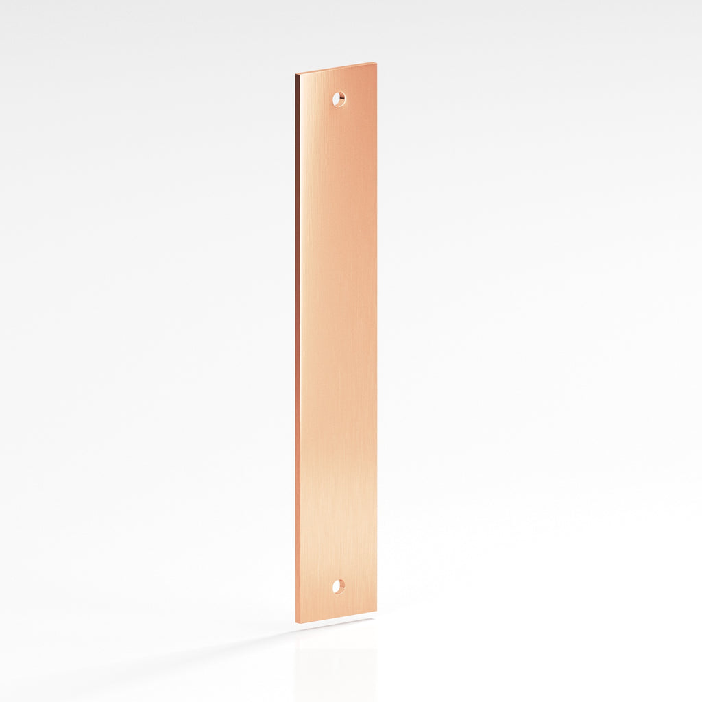 Colonial Bronze Series 9946 2.5" Rectangular Backplate Satin Copper / 2.5"