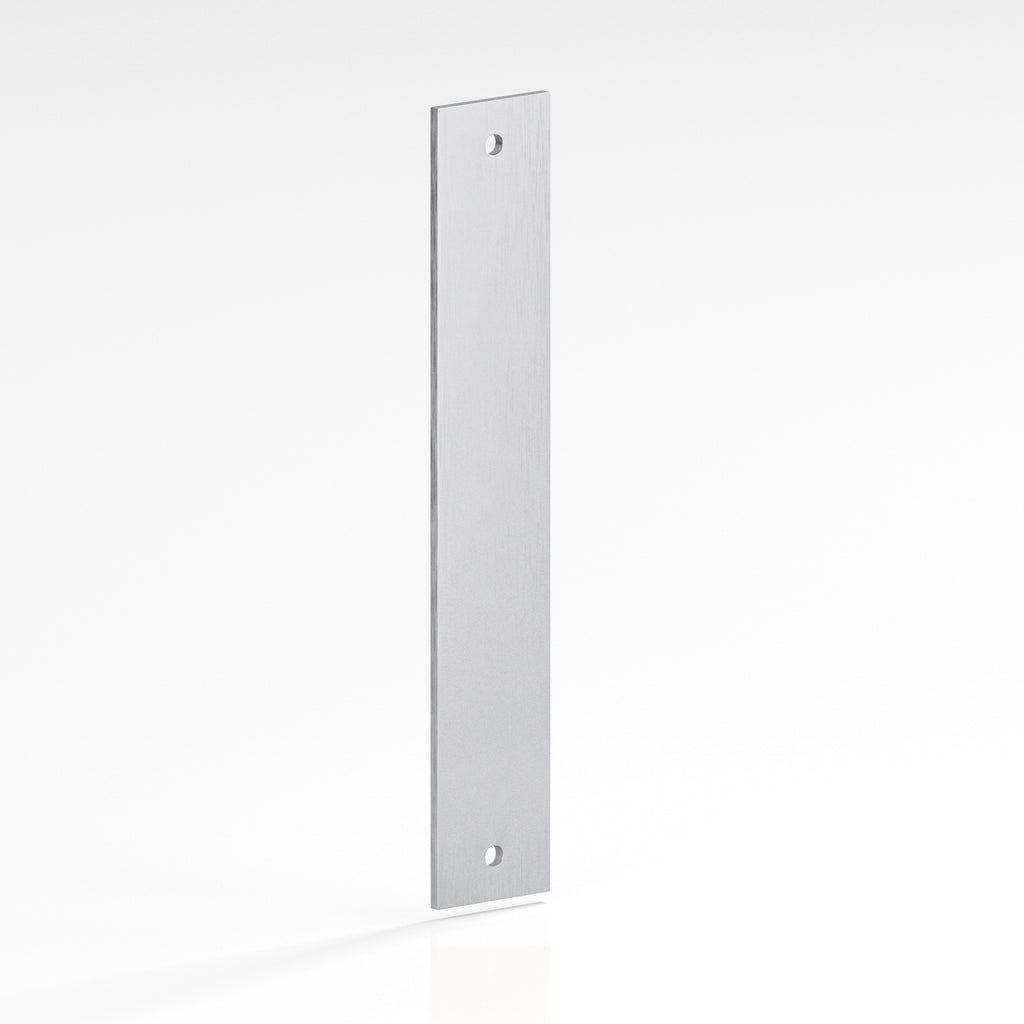Colonial Bronze Series 9946 2.5" Rectangular Backplate Matte Satin Chrome / 2.5"