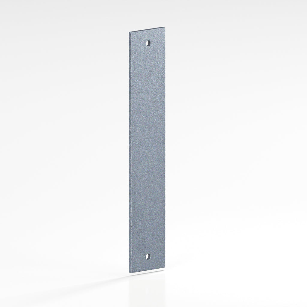 Colonial Bronze Series 9946 2.5" Rectangular Backplate Frost Chrome™ / 2.5"