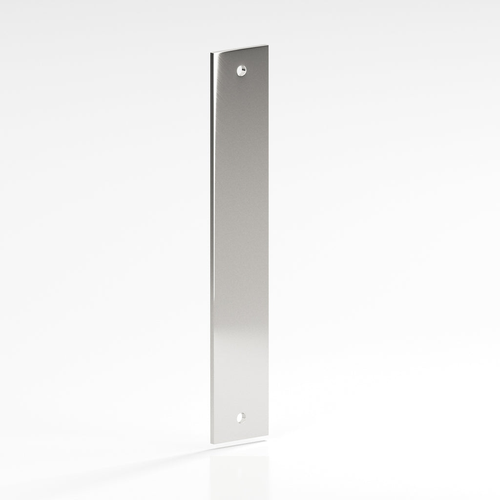 Colonial Bronze Series 9844 10" Rectangular Backplates Polished Nickel / 10"