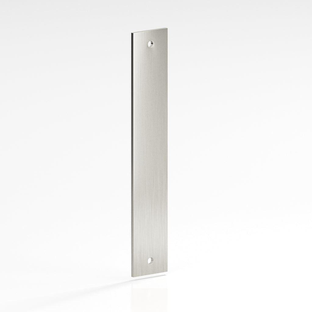 Colonial Bronze Series 9844 10" Rectangular Backplates Satin Nickel / 10"