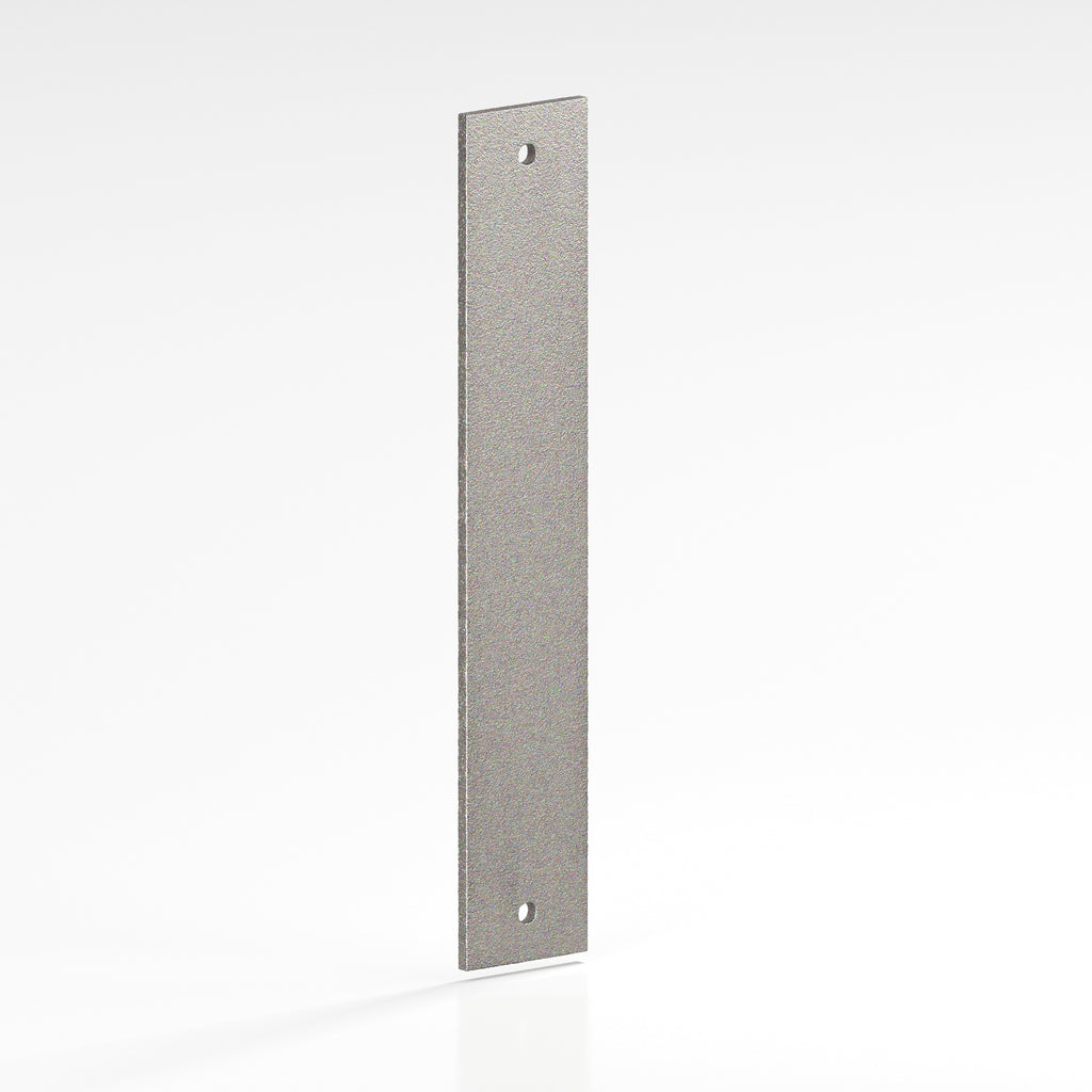 Colonial Bronze Series 9946 2.5" Rectangular Backplate Frost Nickel™ / 2.5"