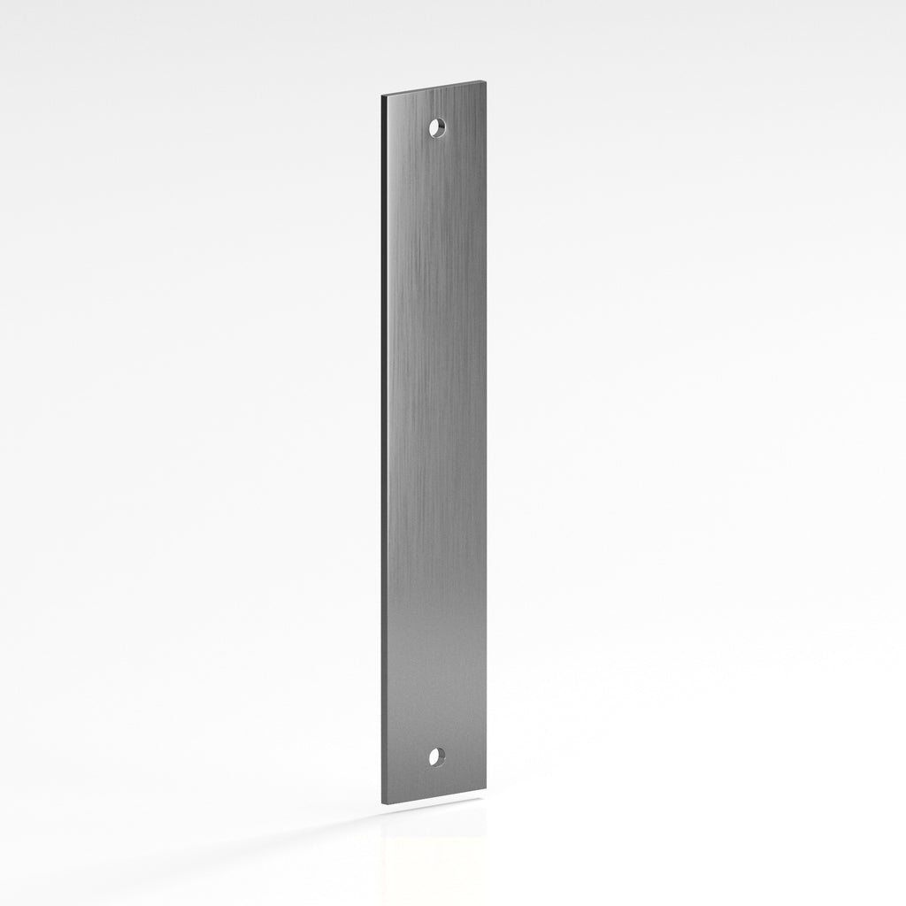 Colonial Bronze Series 9946 2.5" Rectangular Backplate Graphite / 2.5"