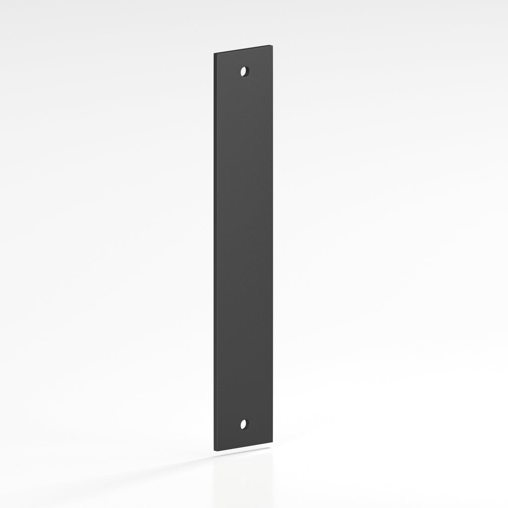 Colonial Bronze Series 9946 2.5" Rectangular Backplate Matte Graphite / 2.5"