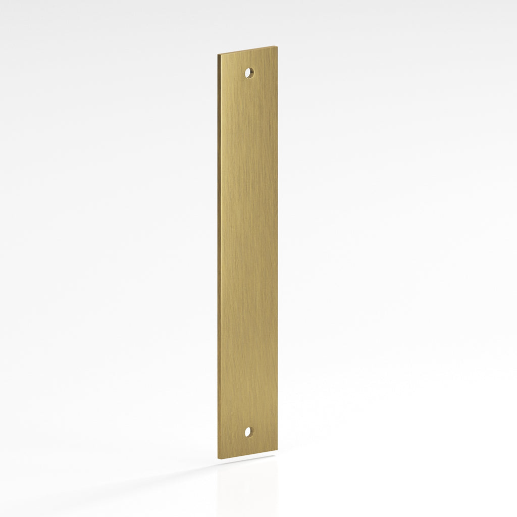 Colonial Bronze Series 9844 8" Rectangular Backplates Antique Brass / 8"